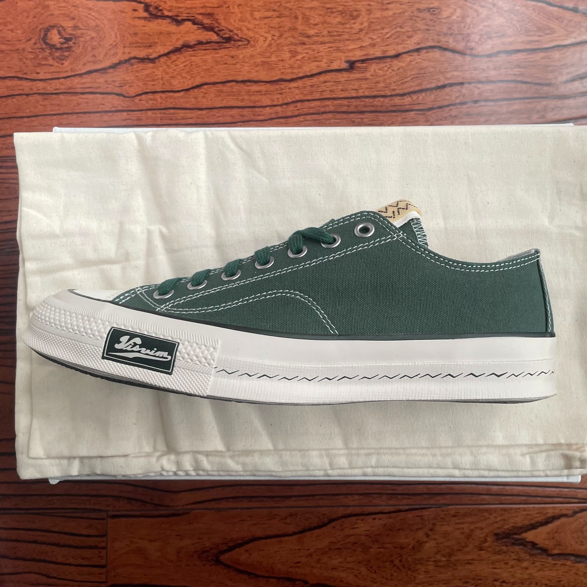 Visvim 23ss Skagway Lo Canvas Shoes — detail