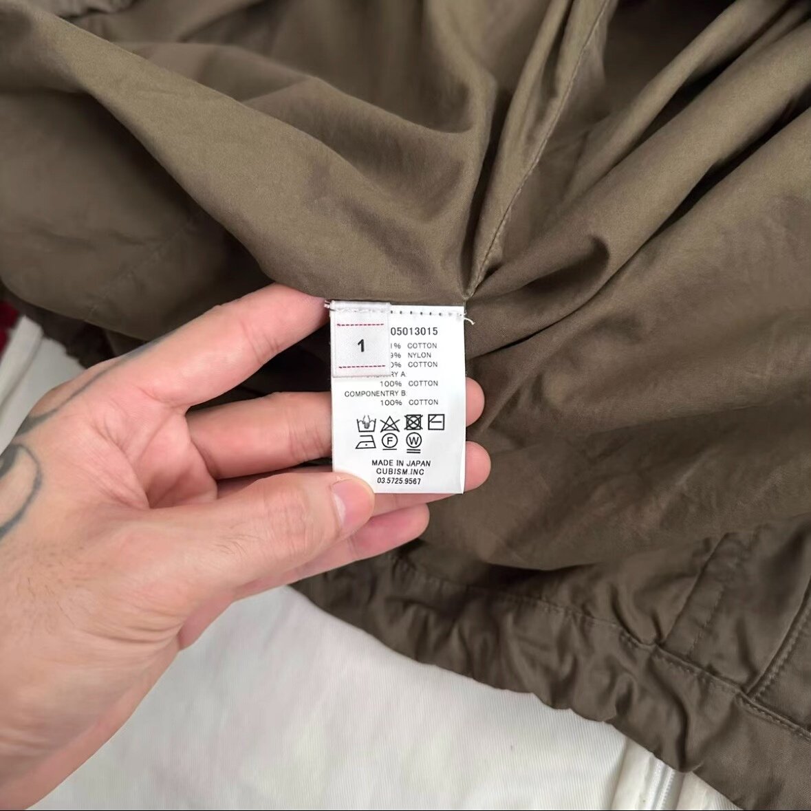 VISVIM 21ss SIX FIVE PARKA Size 1 — back
