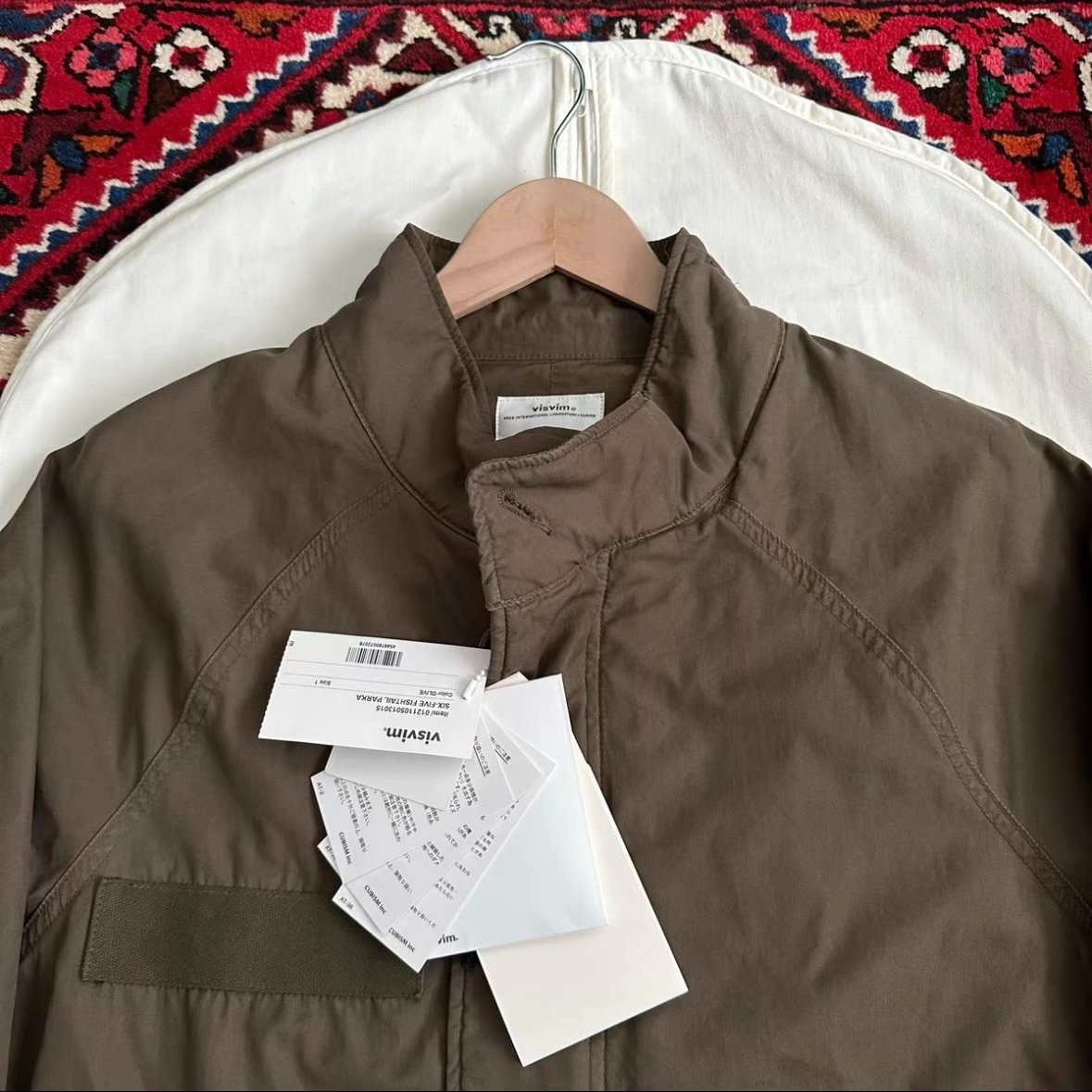 VISVIM 21ss SIX FIVE PARKA Size 1 — detail