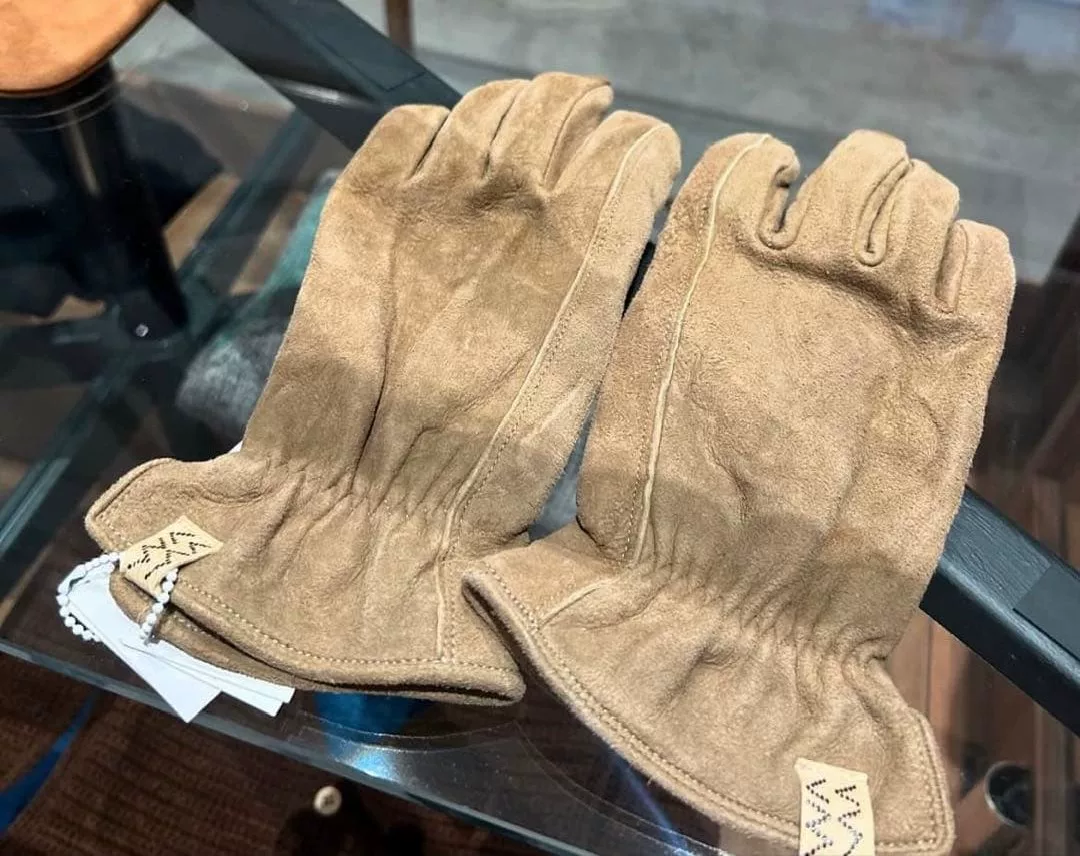 visvim WMV KOBE RECEPTION Leather Gloves