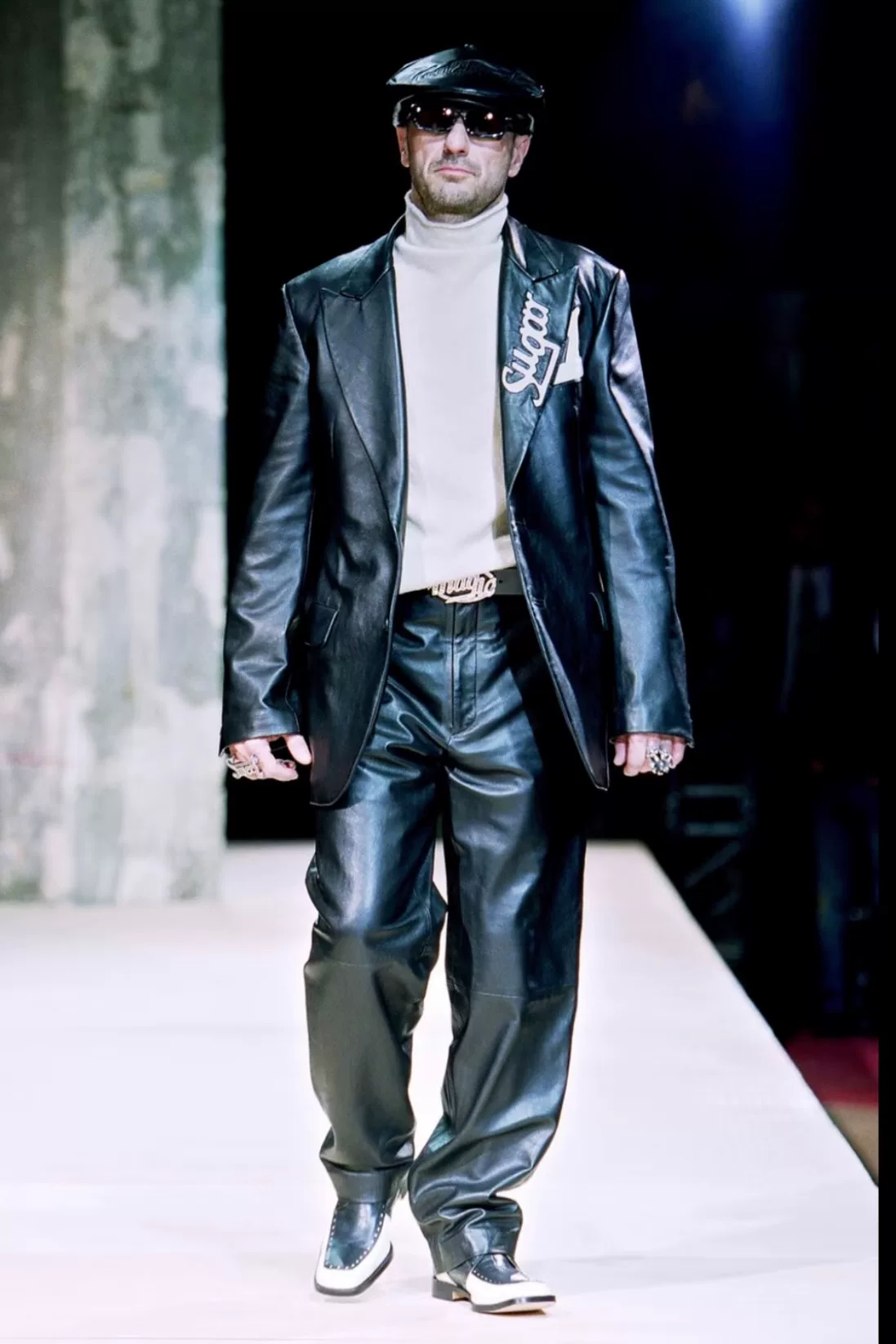 Yohji Yamamoto 03AW Sugar Print Jeans — back