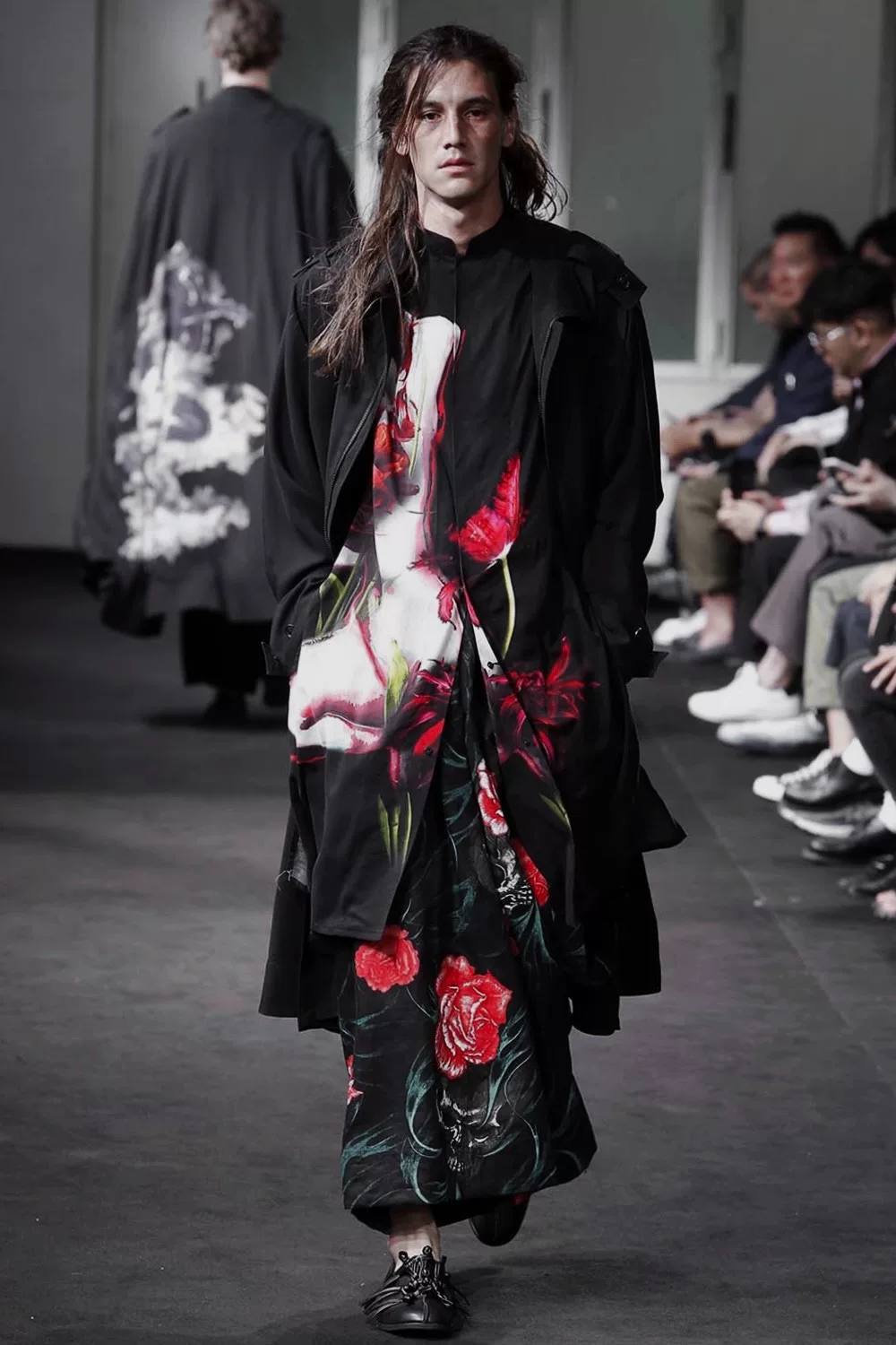 Yohji Yamamoto 19ss Fireworks Coat — front