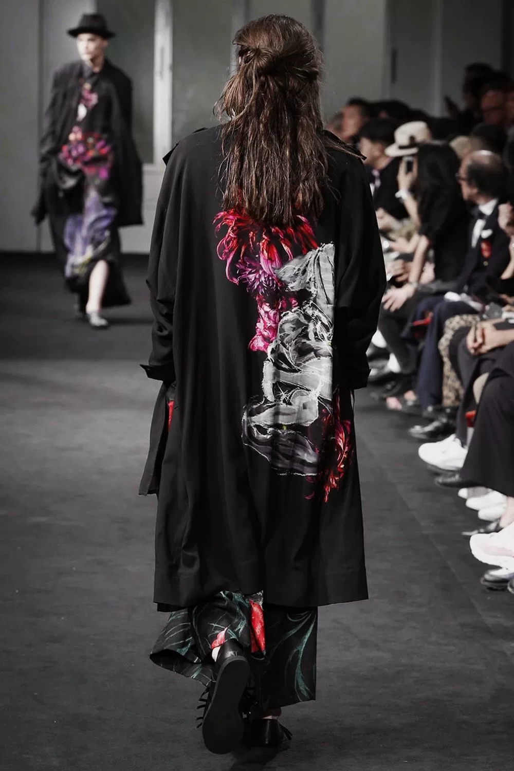 Yohji Yamamoto 19ss Fireworks Coat — back