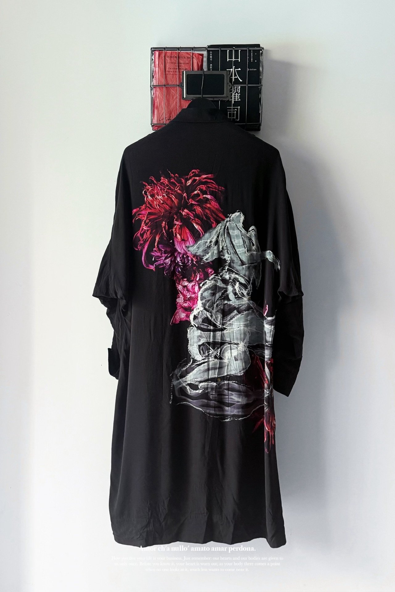 Yohji Yamamoto 19ss Fireworks Coat — label