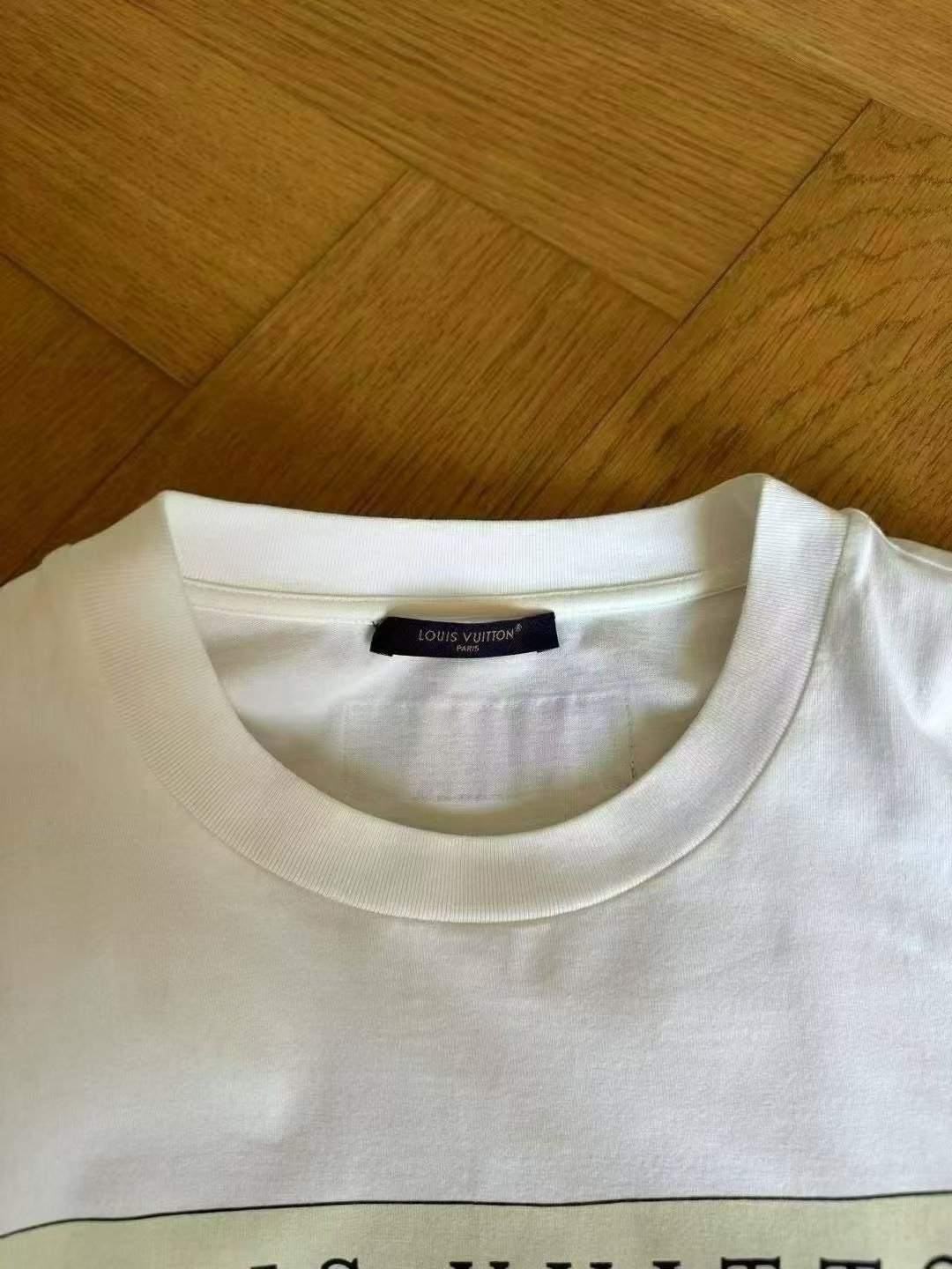 Louis Vuitton LV 1854 Patch Embroidery Tee — detail