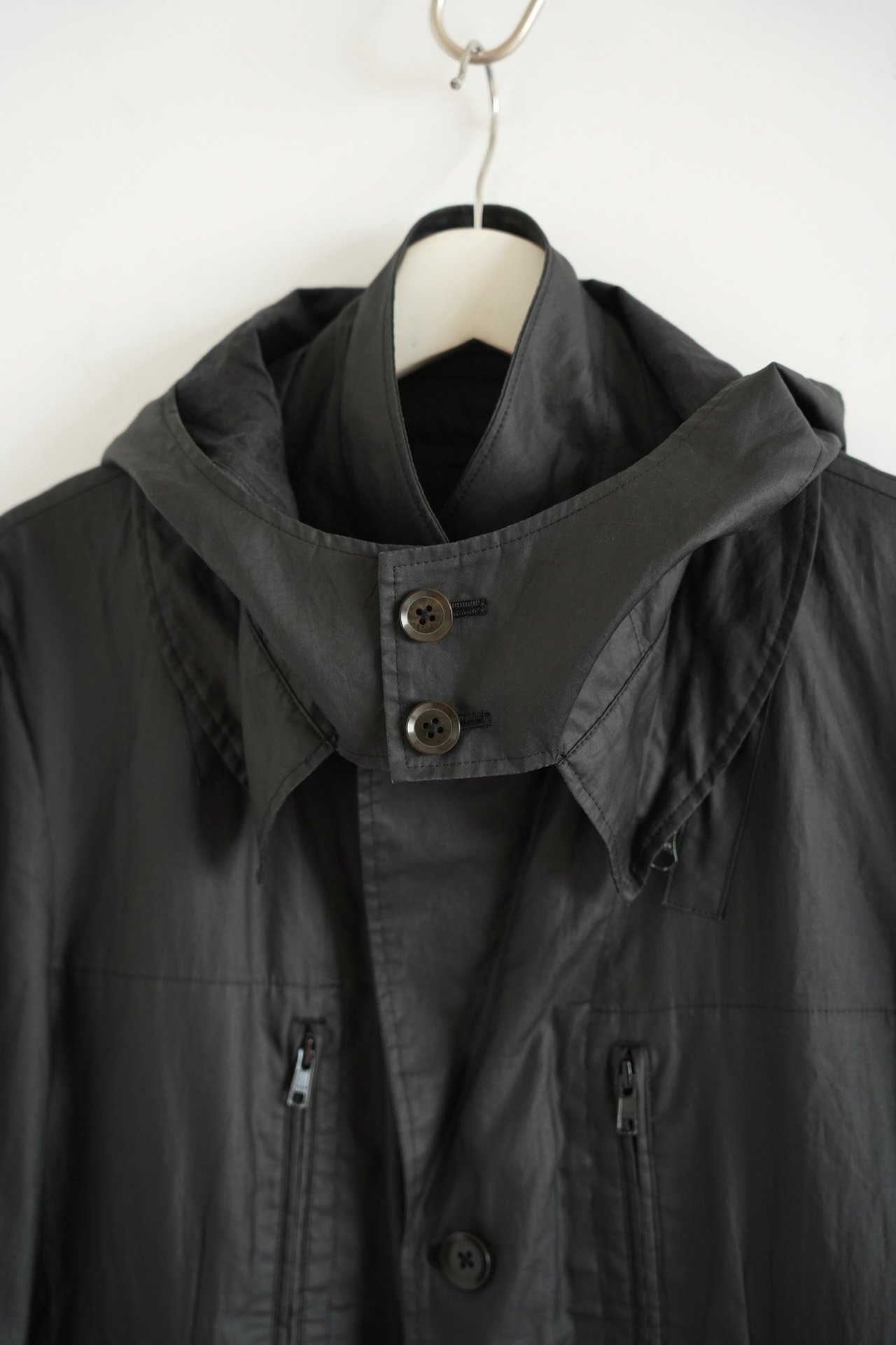 Yohji Yamamoto 2008 SS Detachable Hood Coat — label