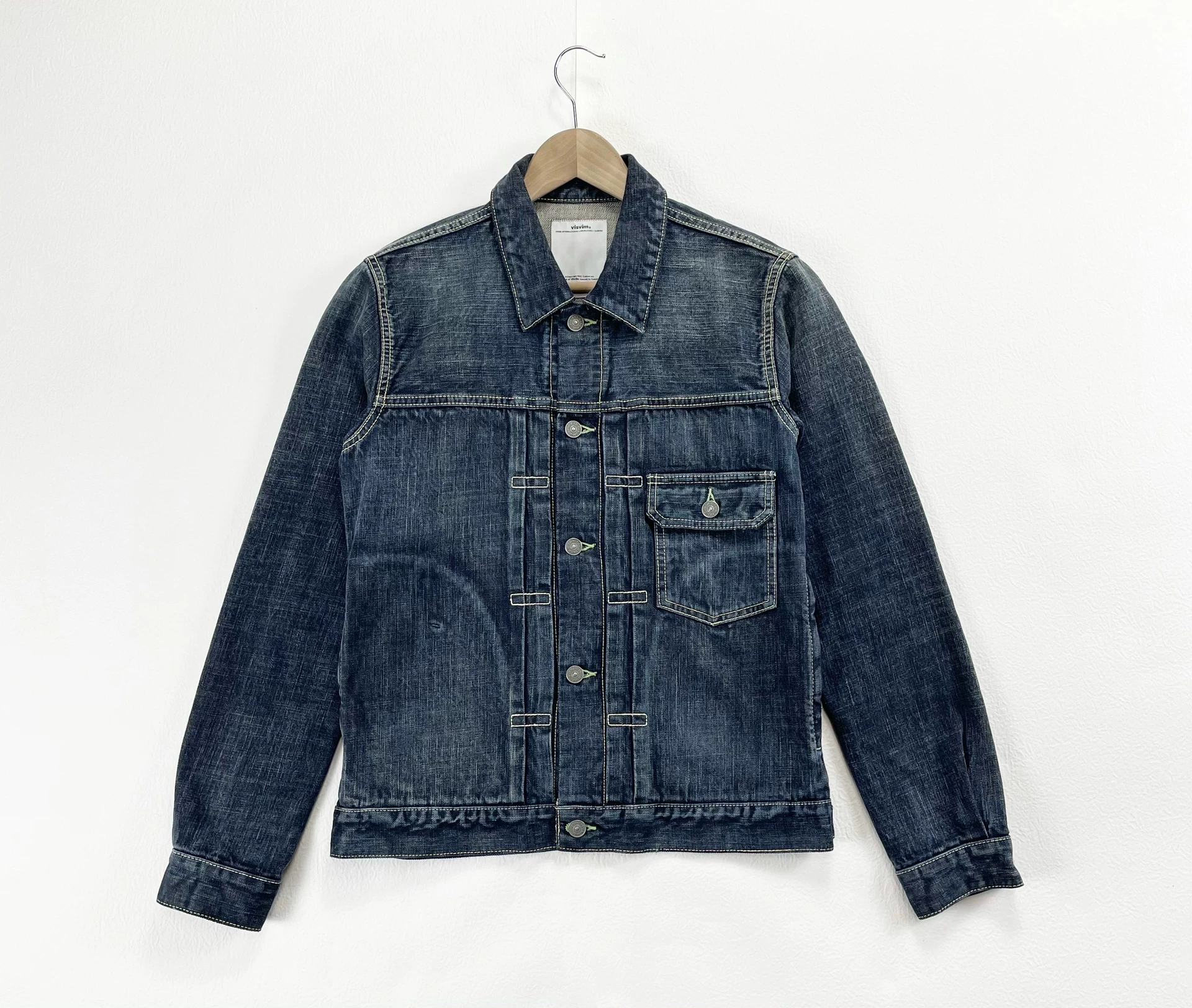 VISVIM 102 Damaged Luxsic Denim Jacket