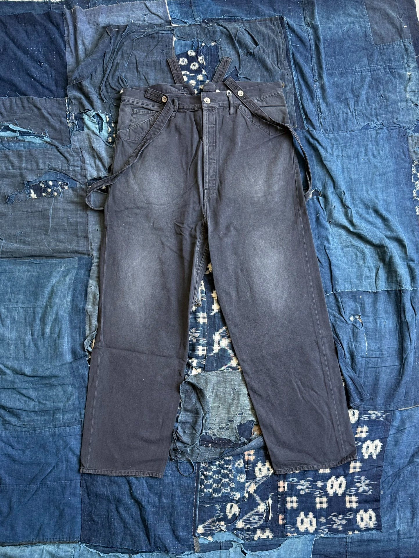 VISVIM 23SS Kafka Braces Pants DMGD