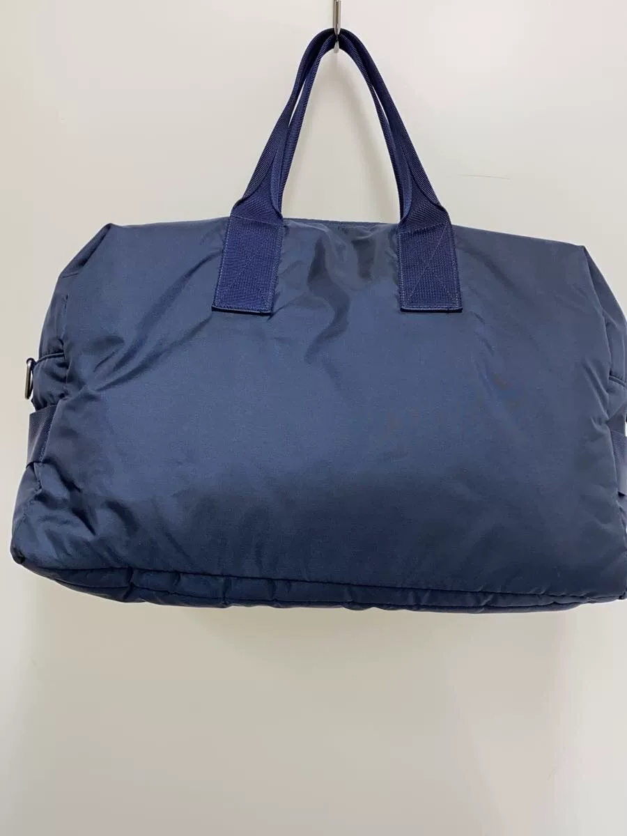 Porter Navy Blue Nylon Boston Bag — detail