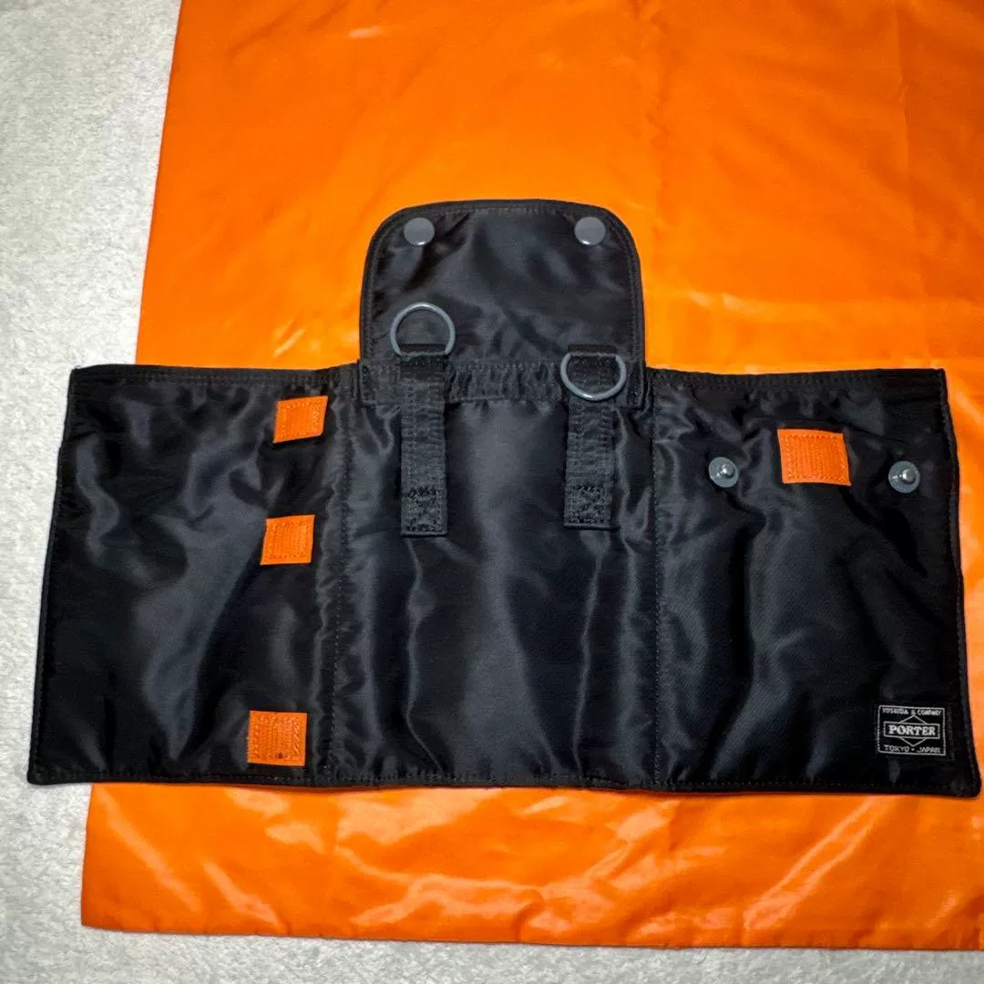Porter Single-Shoulder Foldable Wallet — back