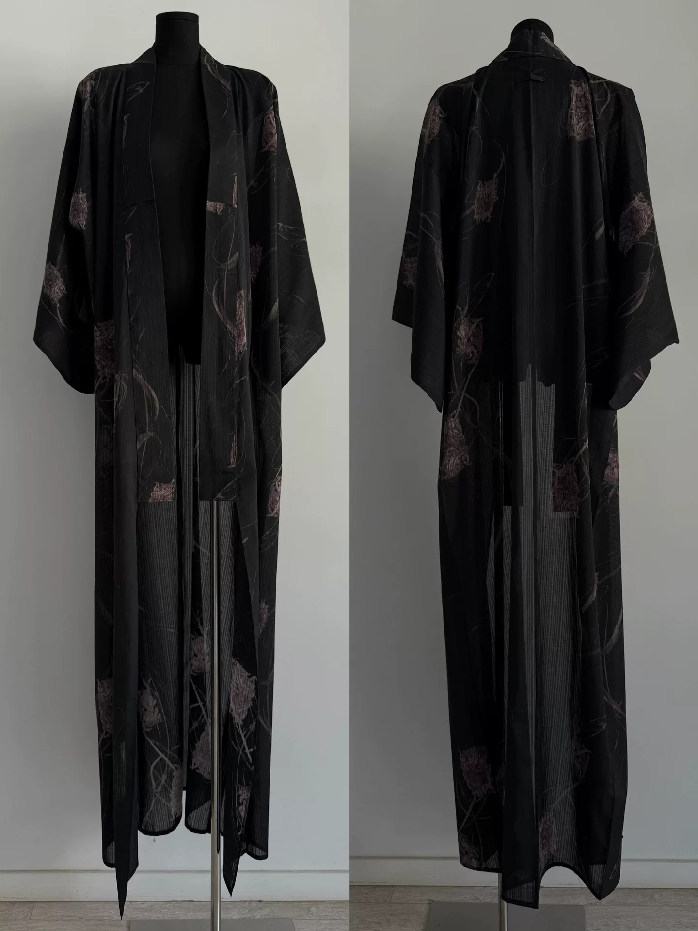 Jean Paul Gaultier Black Yukata