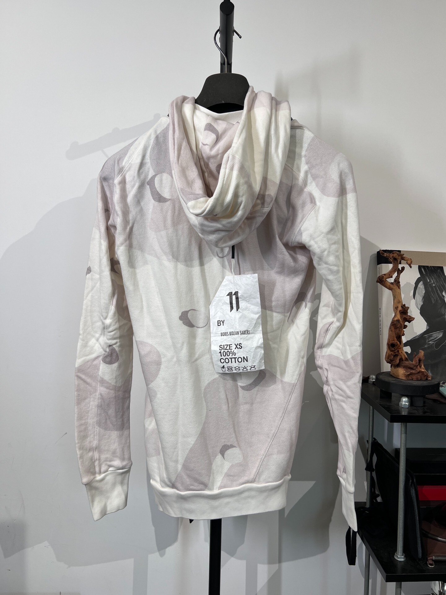 Boris Bidjan Saberi 11by bbs Z1 Camo Hooded Jacket — front
