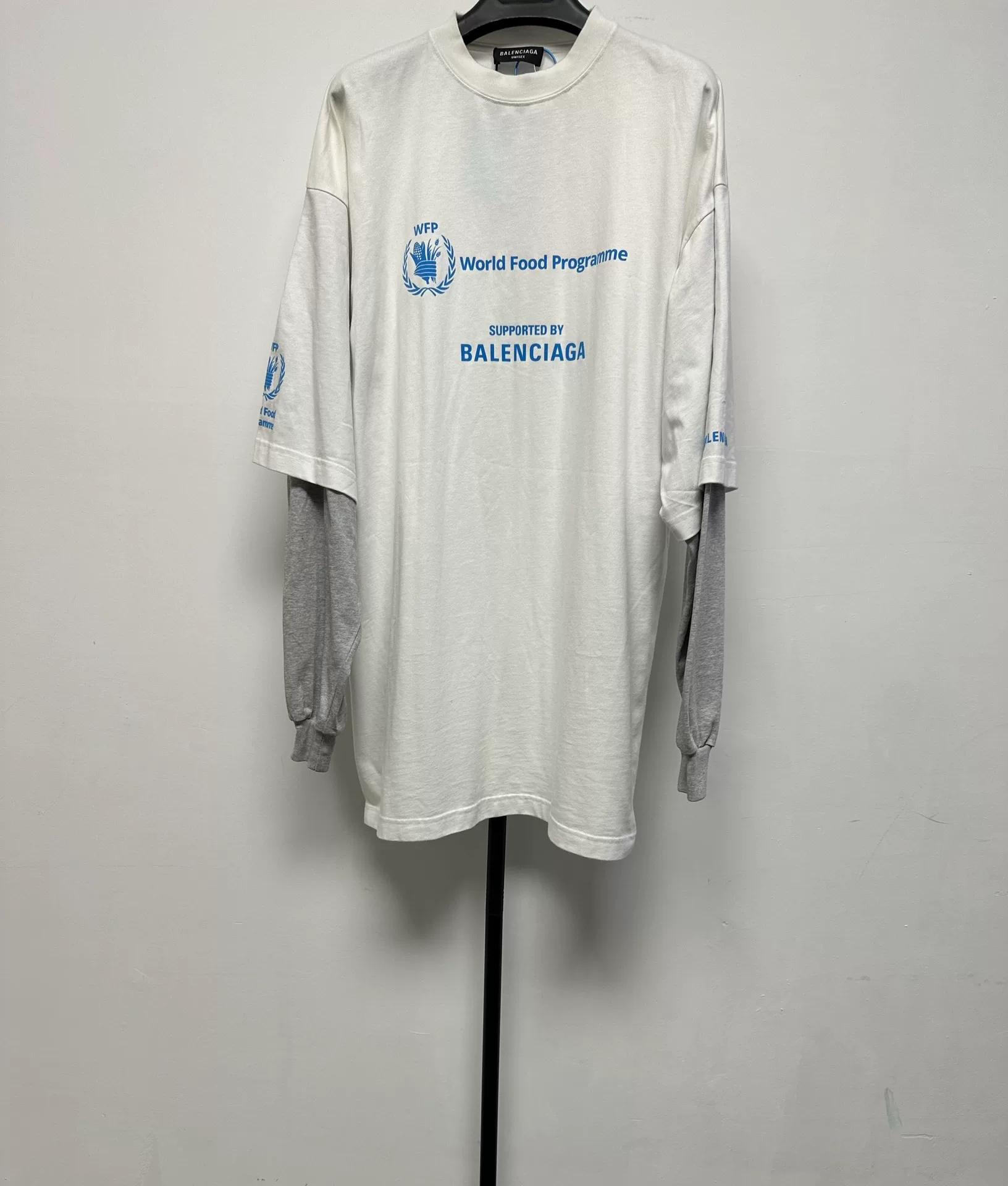 Balenciaga x WFP Long-Sleeve T-Shirt