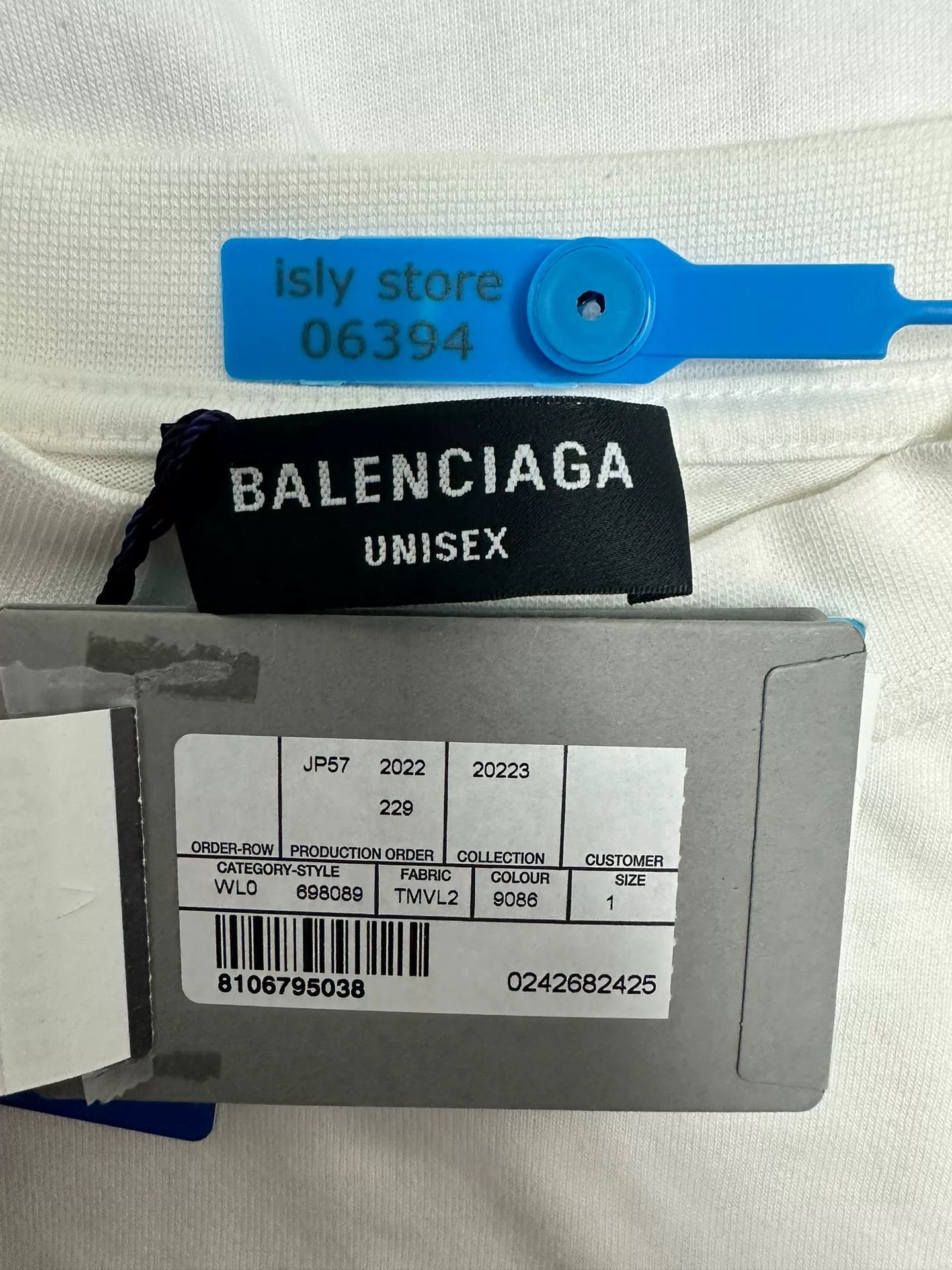 Balenciaga x WFP Long-Sleeve T-Shirt — back