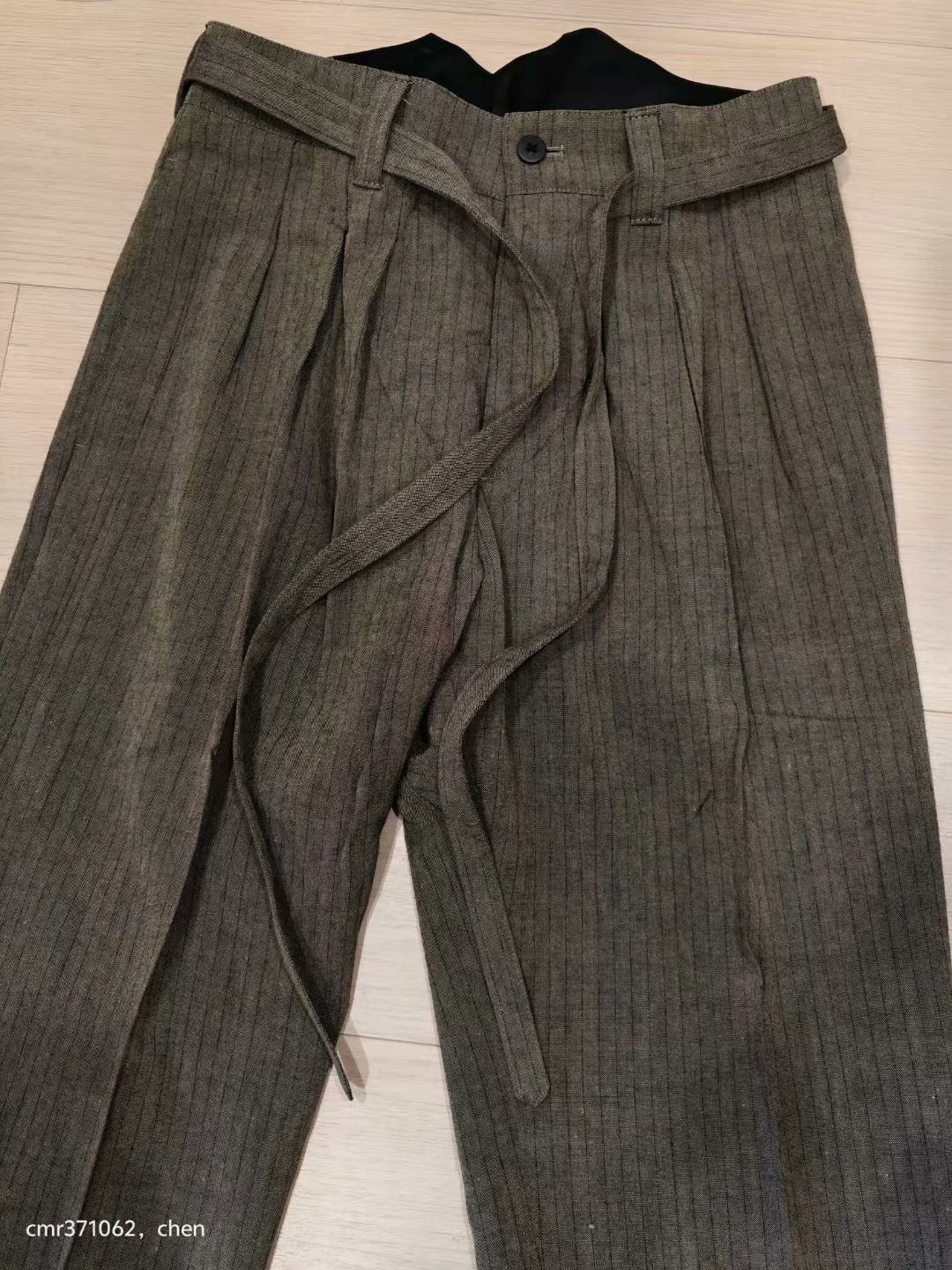 VISVIM 22AW HAKAMA PANTS SANTOME — front