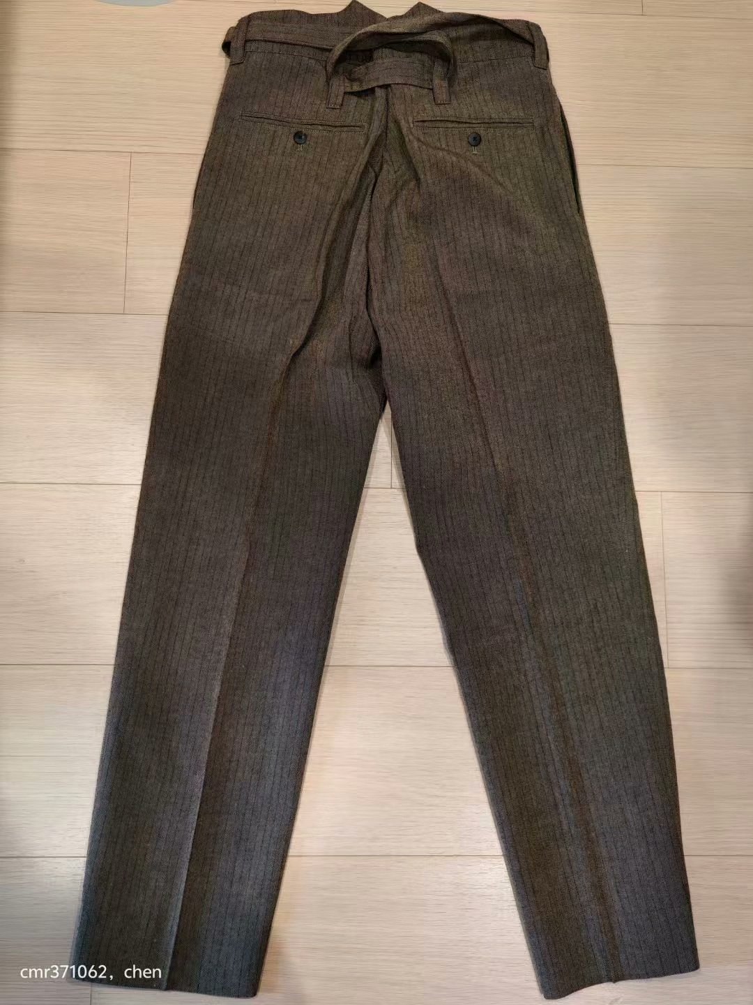 VISVIM 22AW HAKAMA PANTS SANTOME — label