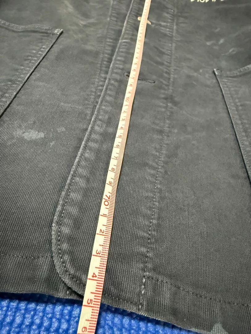 visvim COVERALL DMGD G.CORDS — back