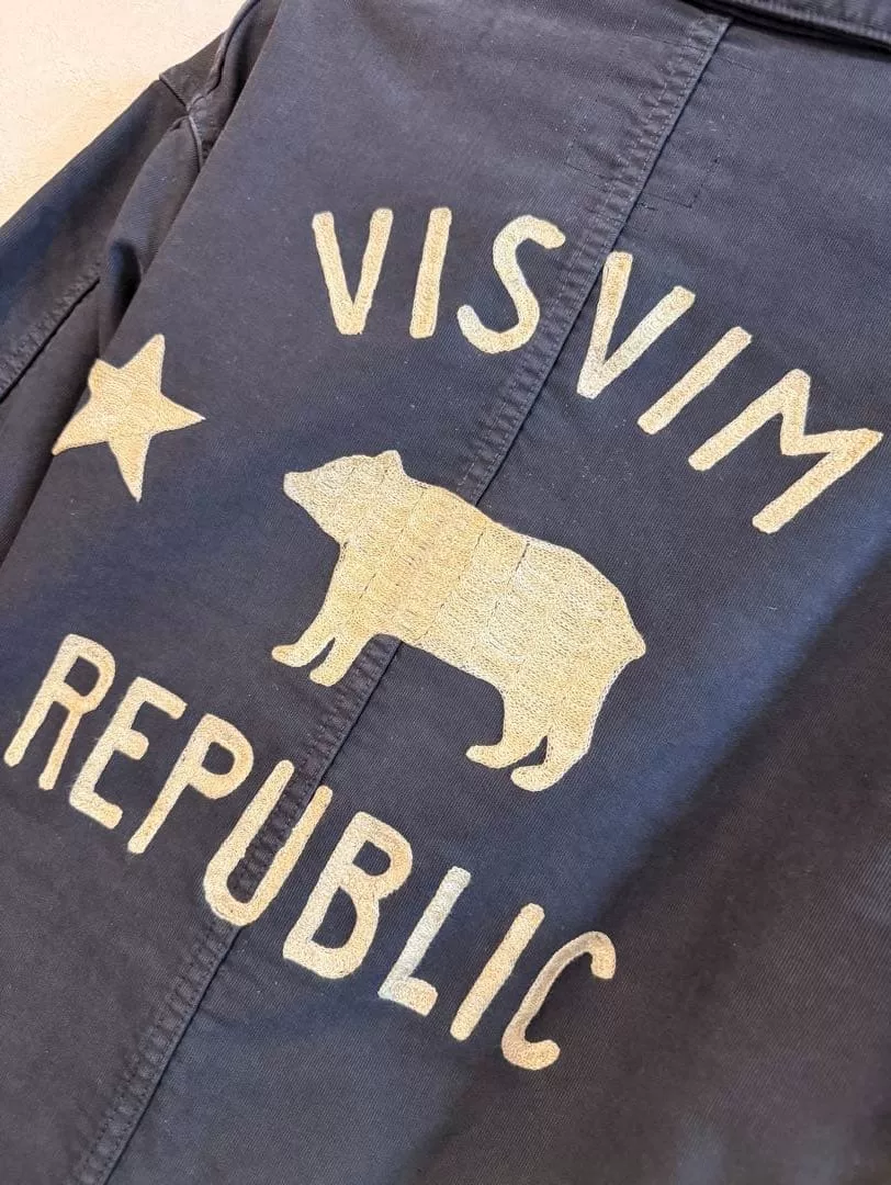 visvim COVERALL DMGD G.CORDS — detail