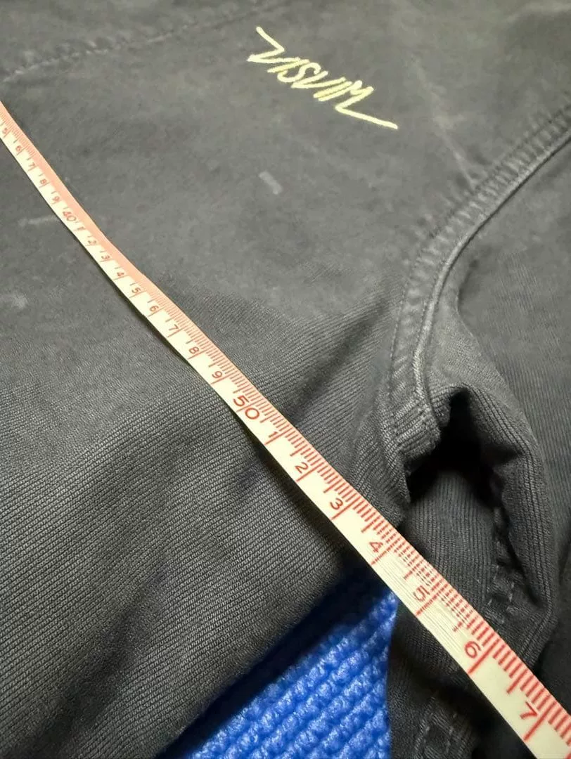 visvim COVERALL DMGD G.CORDS — label