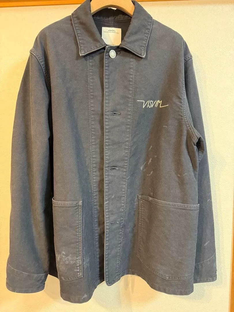 visvim COVERALL DMGD G.CORDS