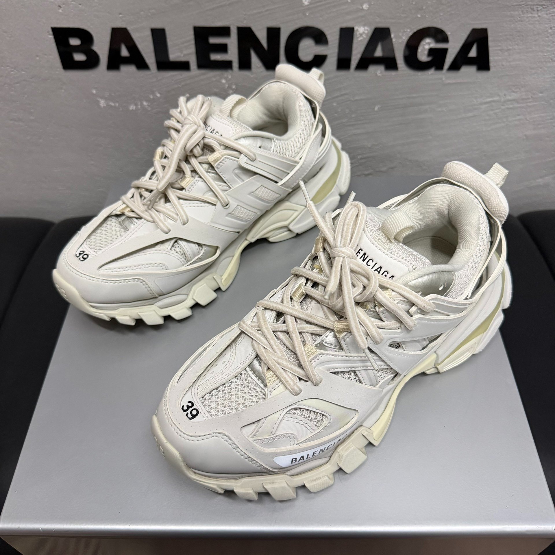 Balenciaga Track White Sneakers EU 39