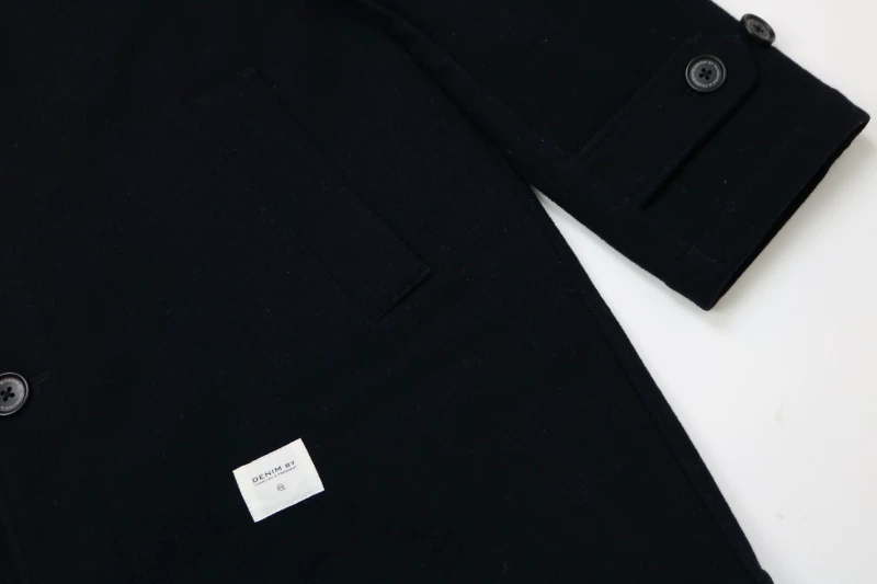DENIM BY VANQUISH & FRAGMENT Casual Wool Coat — back
