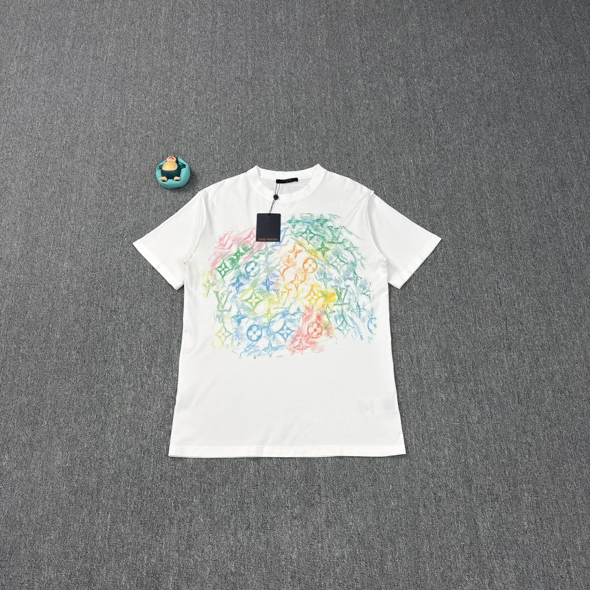 Louis Vuitton Crayon Print White T-Shirt