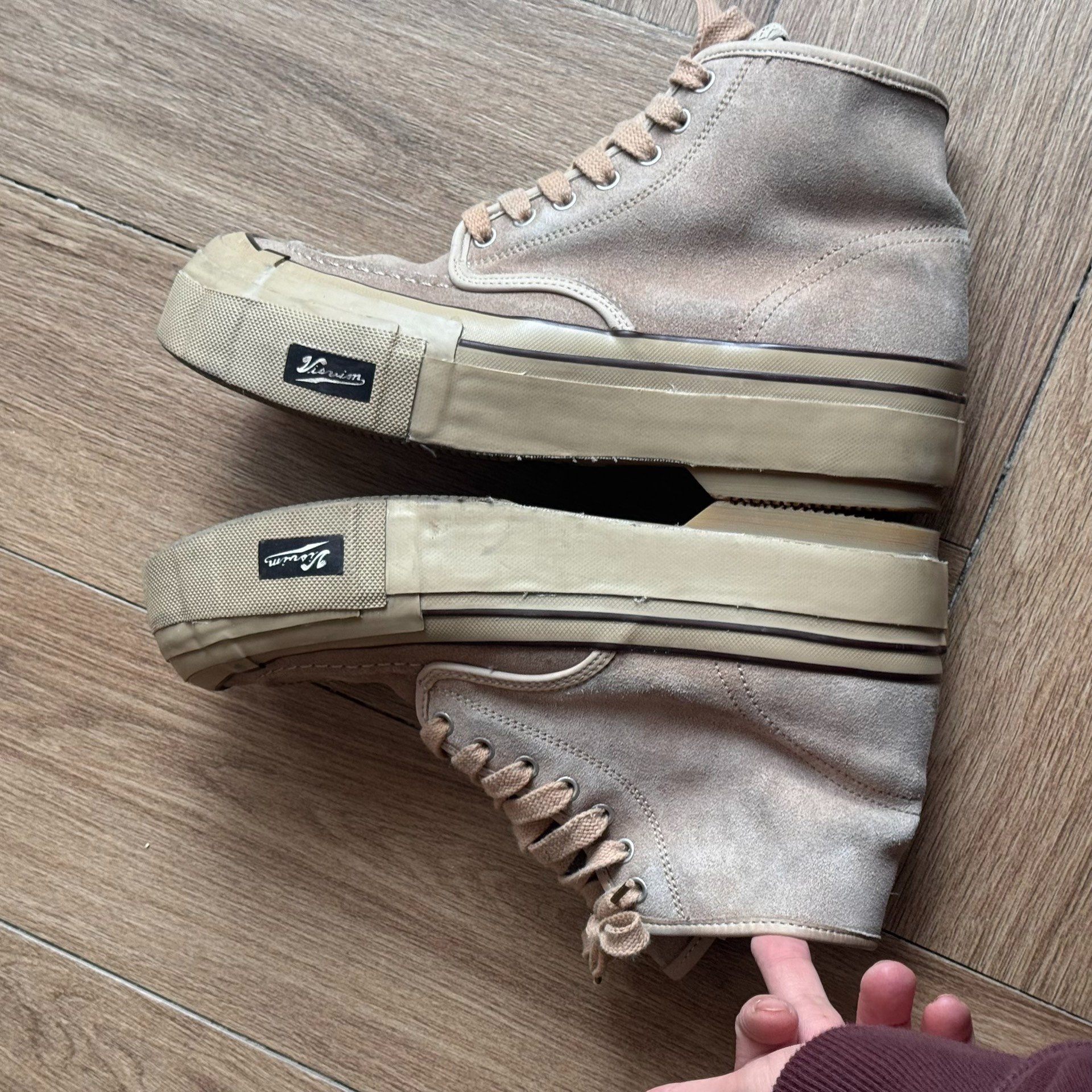visvim LISKAMM G.PATTEN-FOLK — label