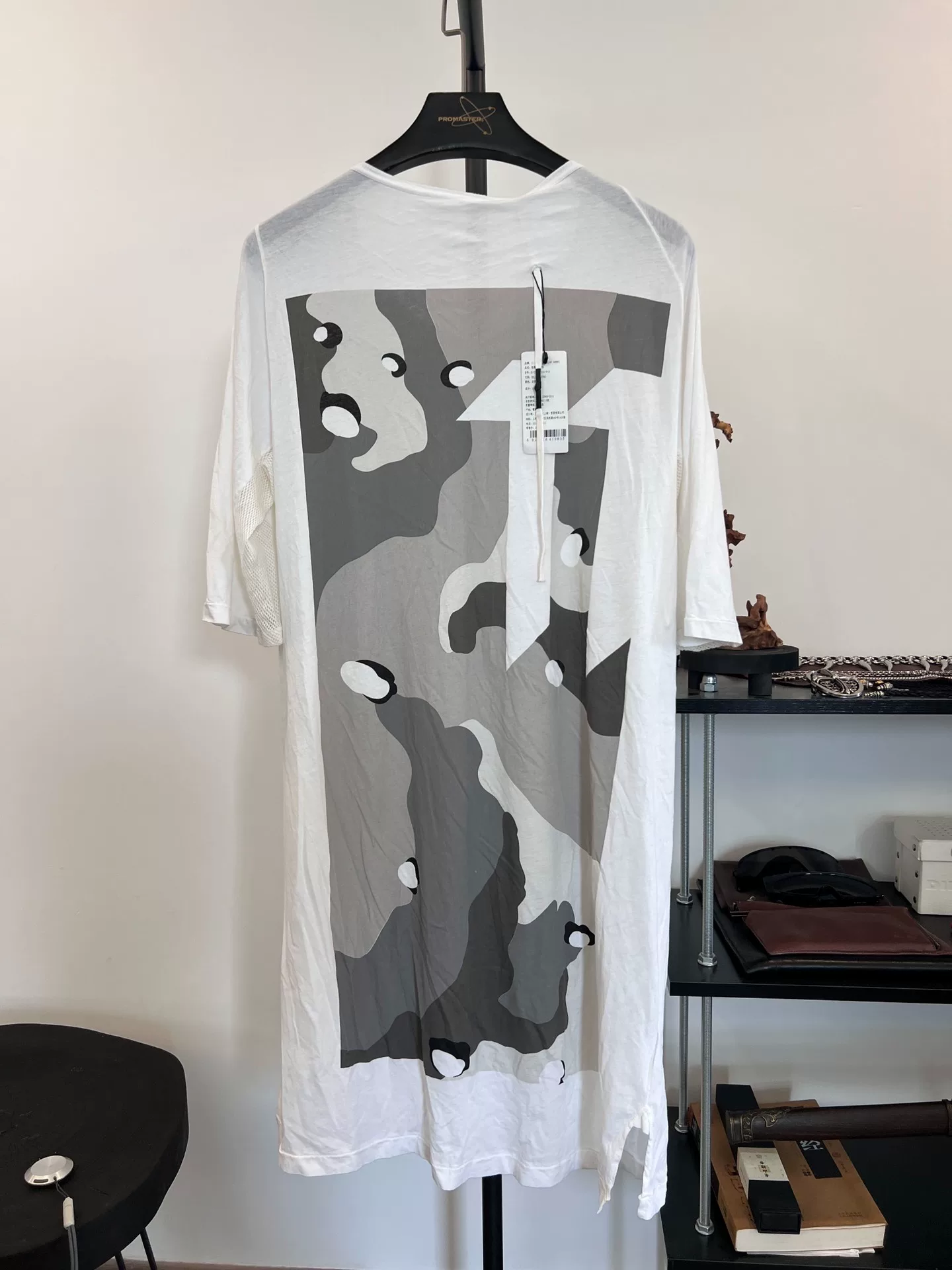 Boris Bidjan Saberi 11by BBS Camo Mesh T-Shirt