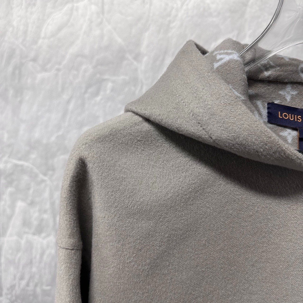 Louis Vuitton SS25 Monogram Hooded Jacket — detail