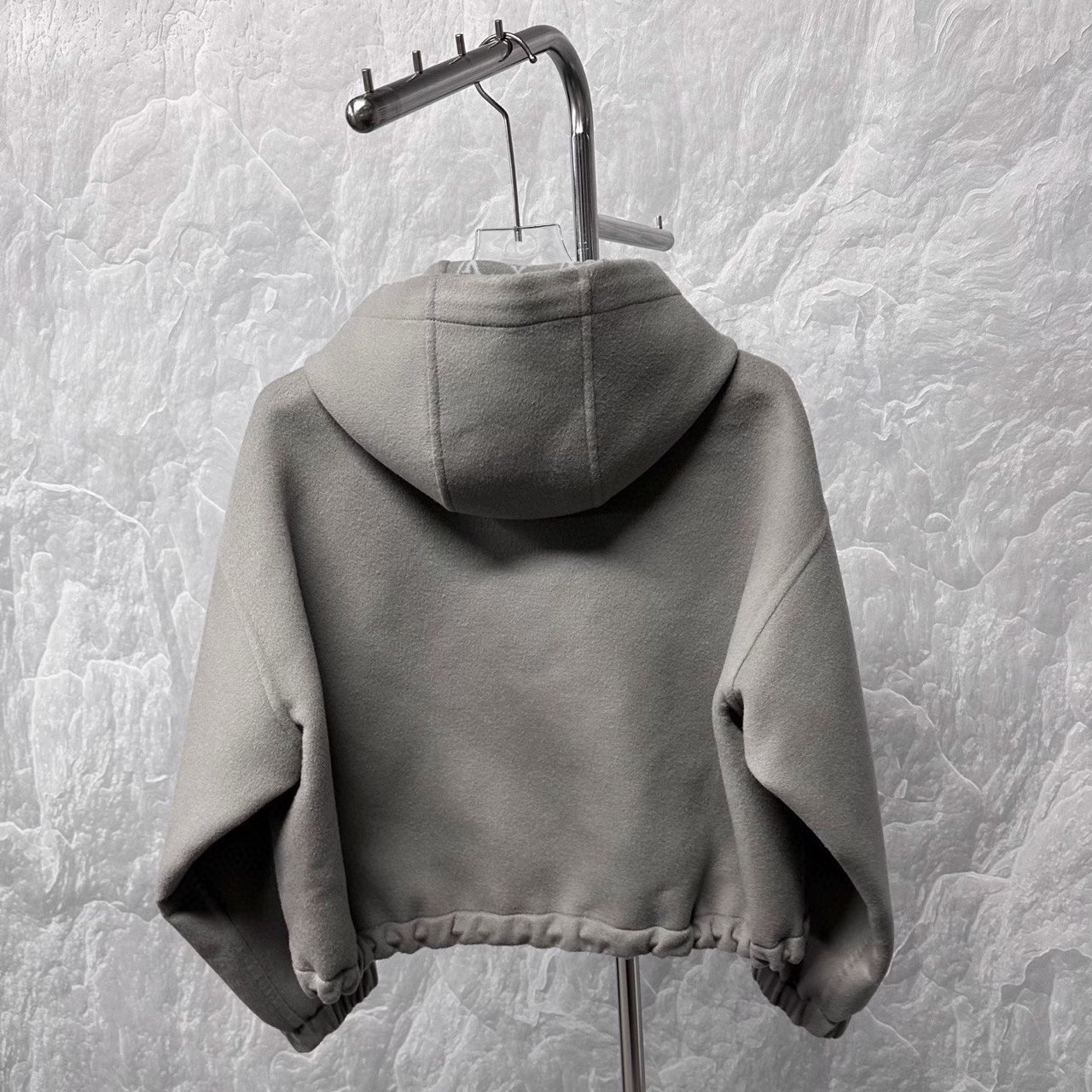 Louis Vuitton SS25 Monogram Hooded Jacket — back