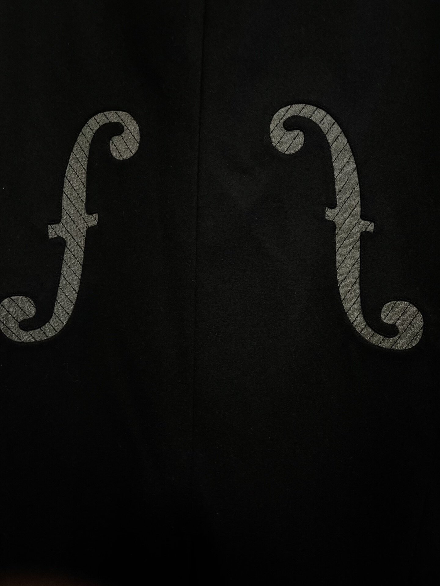 Yohji Yamamoto 06AW Baroque Note Coat — back