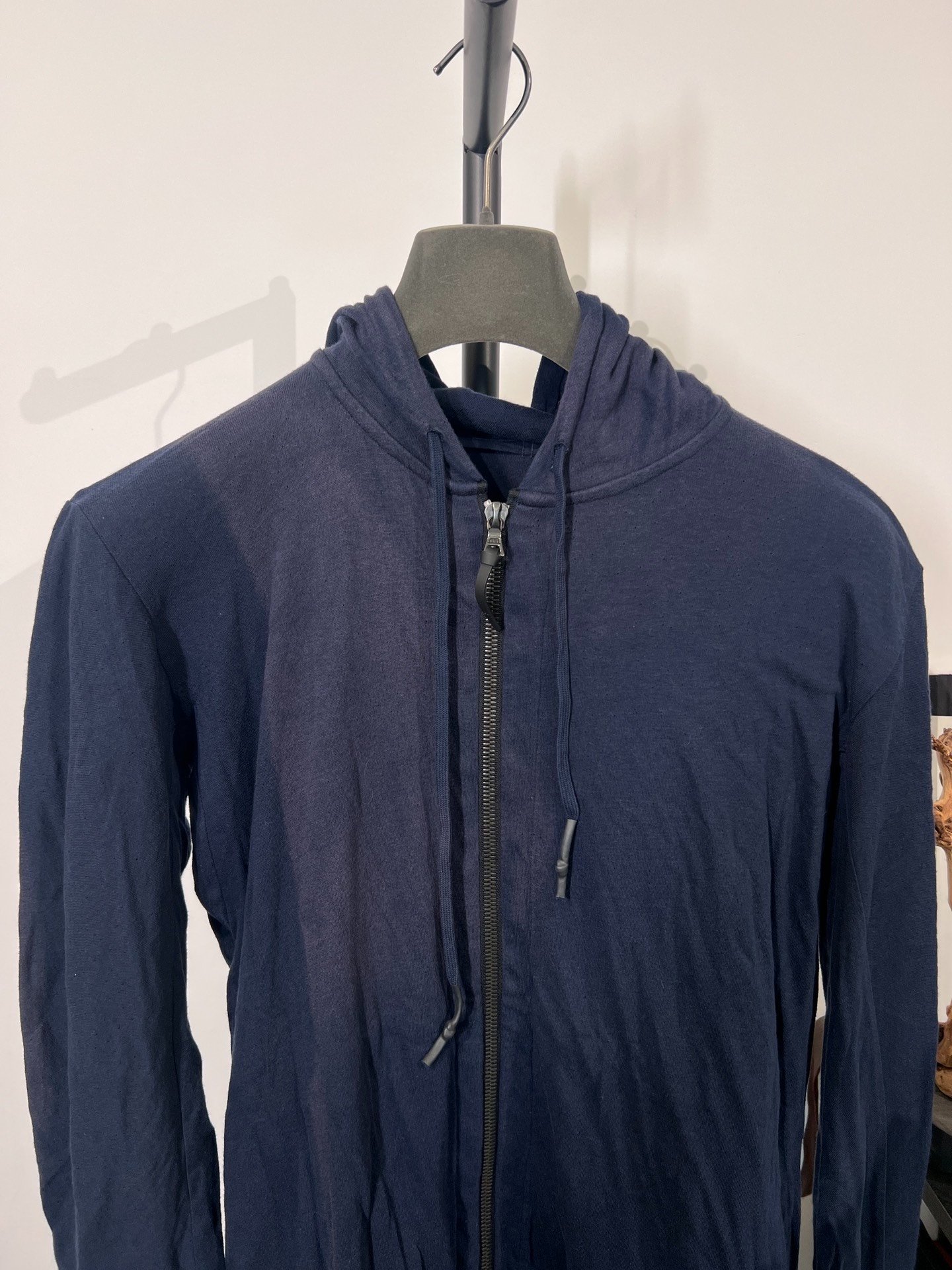 Boris Bidjan Saberi 11by BBS Hooded Zip Sweatshirt — detail
