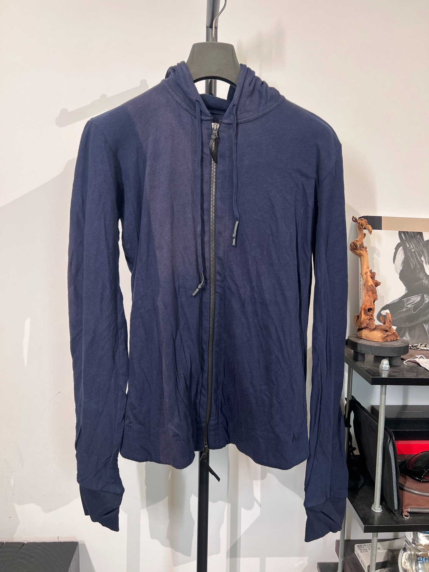 Boris Bidjan Saberi 11by BBS Hooded Zip Sweatshirt