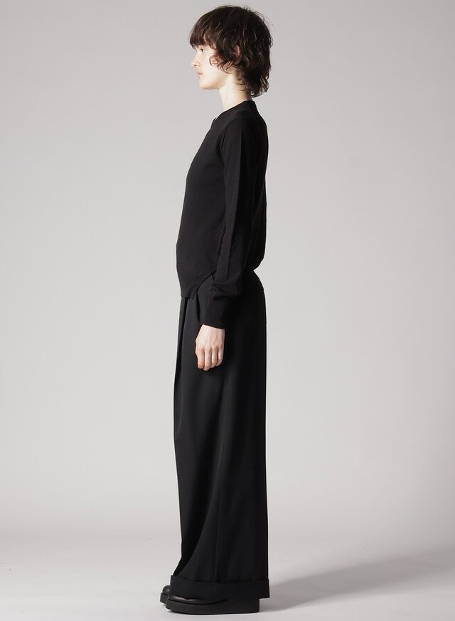 Yohji Yamamoto Hand-Embroidered Cotton Sweater — back