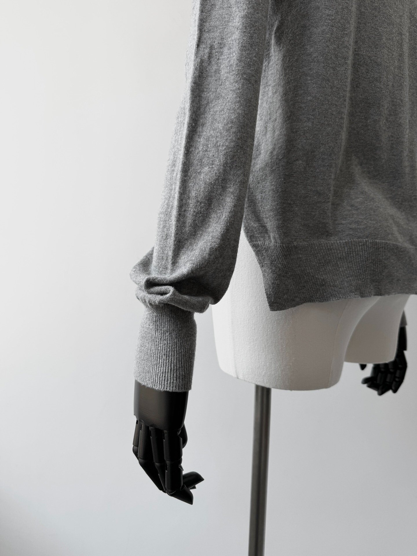 Yohji Yamamoto Hand-Embroidered Cotton Sweater — front