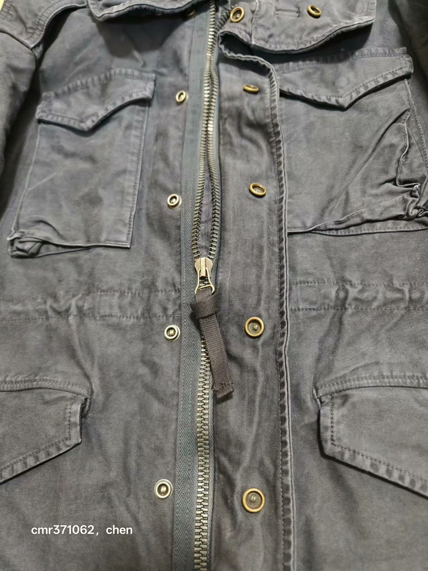 visvim 20SS Bickle Damaged Jacket — back