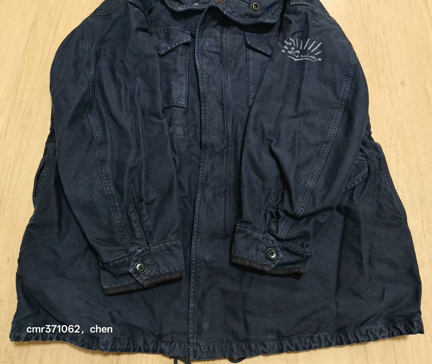 visvim 20SS Bickle Damaged Jacket — front