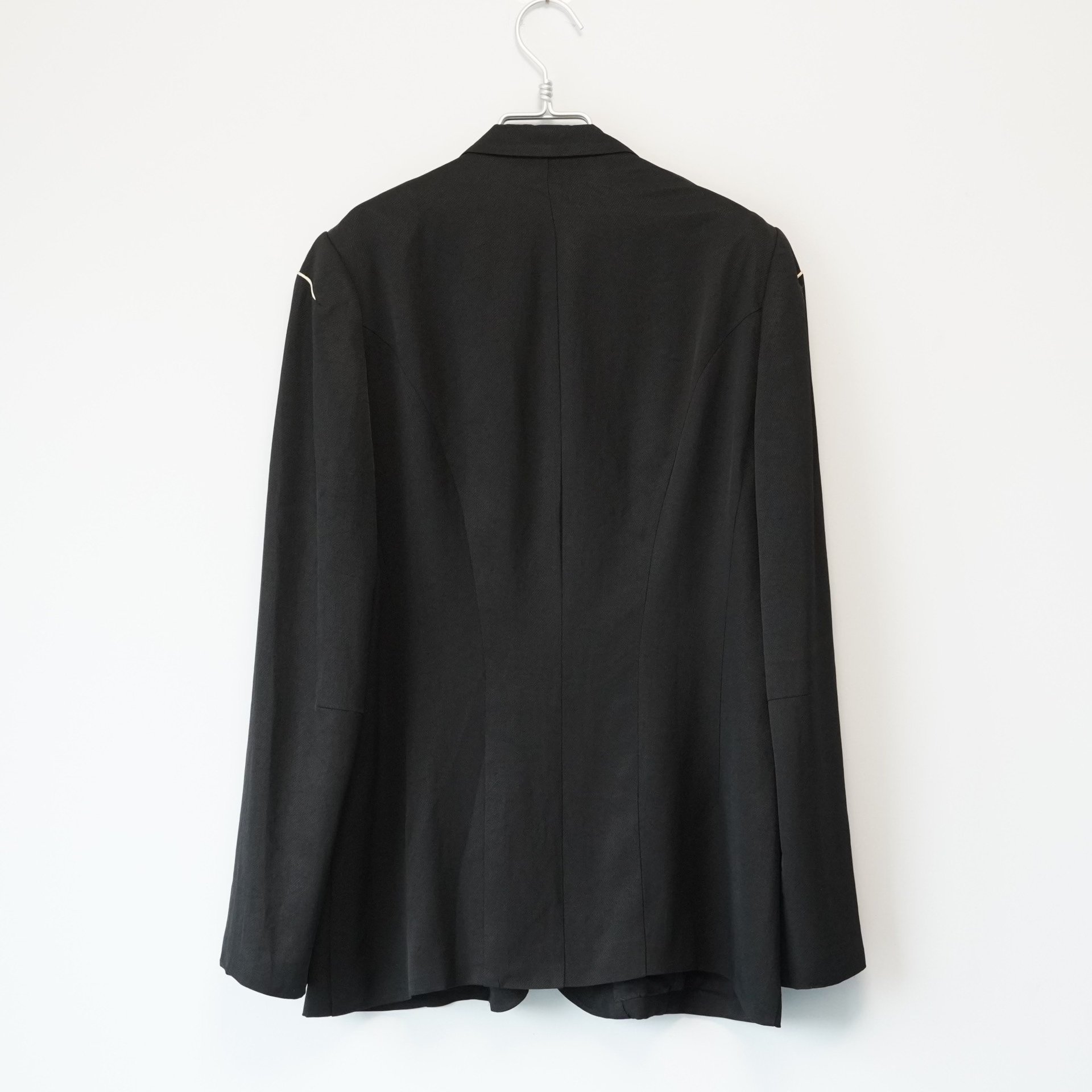 Yohji Yamamoto 97SS White Stitch Jacket — front