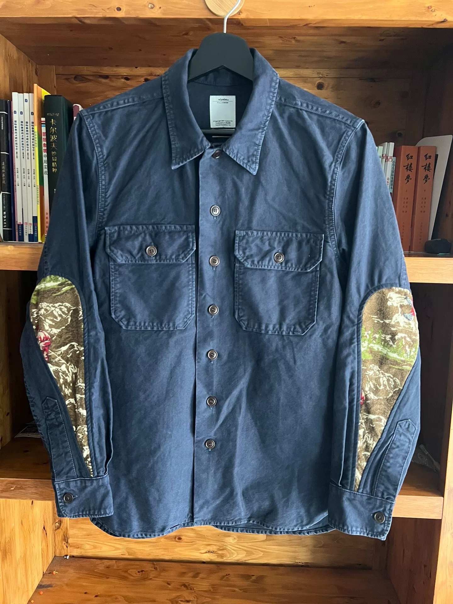 visvim 2016 Indigo Drop Shoulder Work Shirt