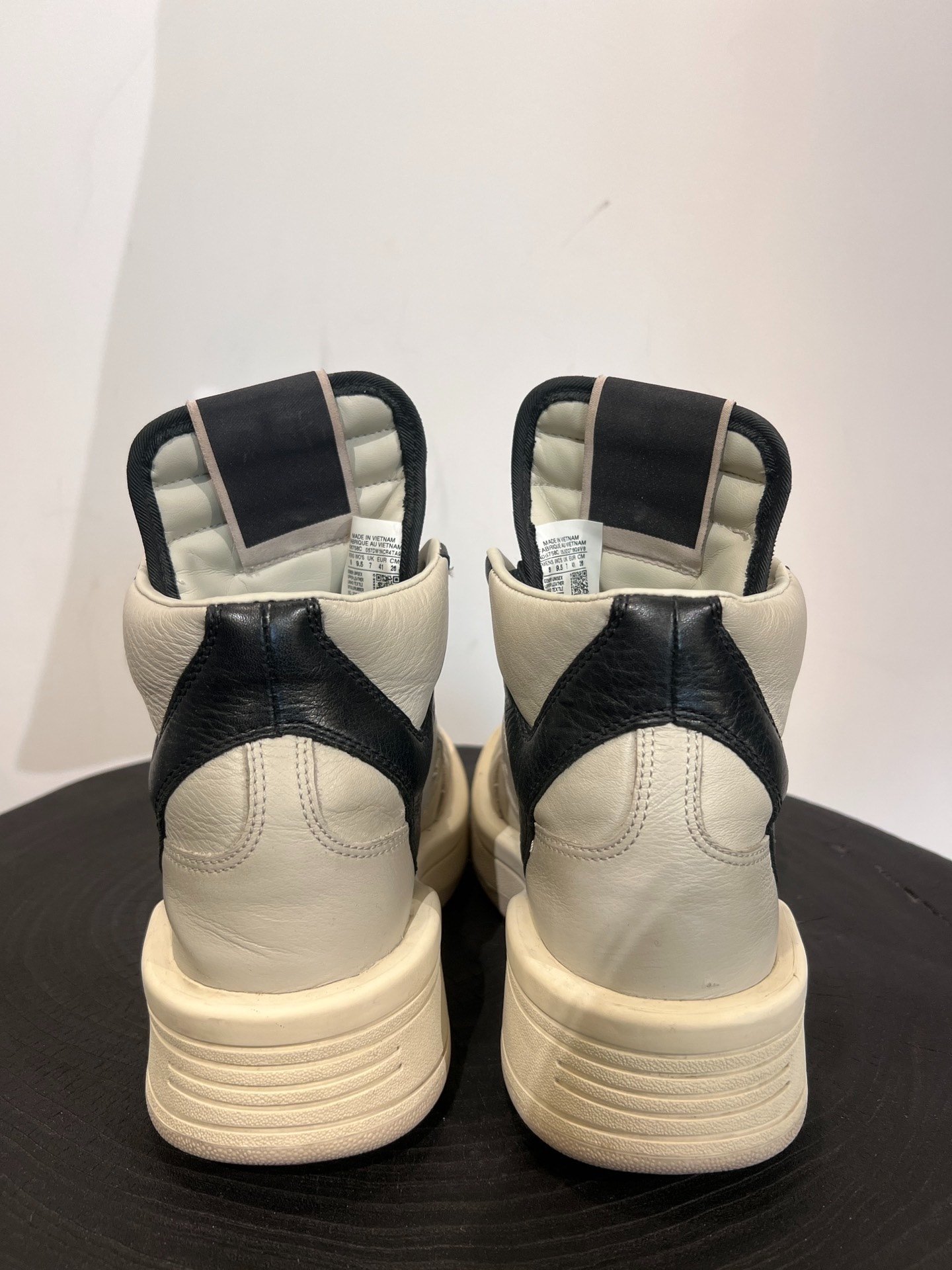 Rick Owens x Converse Oat High-Top Sneakers — back