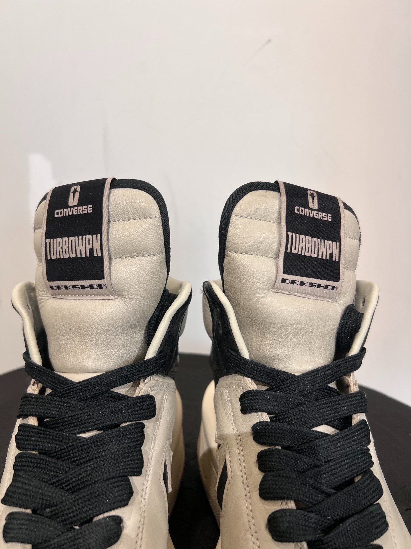 Rick Owens x Converse Oat High-Top Sneakers — label