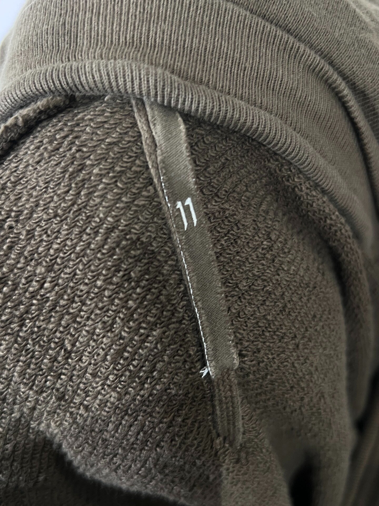 Boris Bidjan Saberi 11by bbs Detachable Hoodie — label