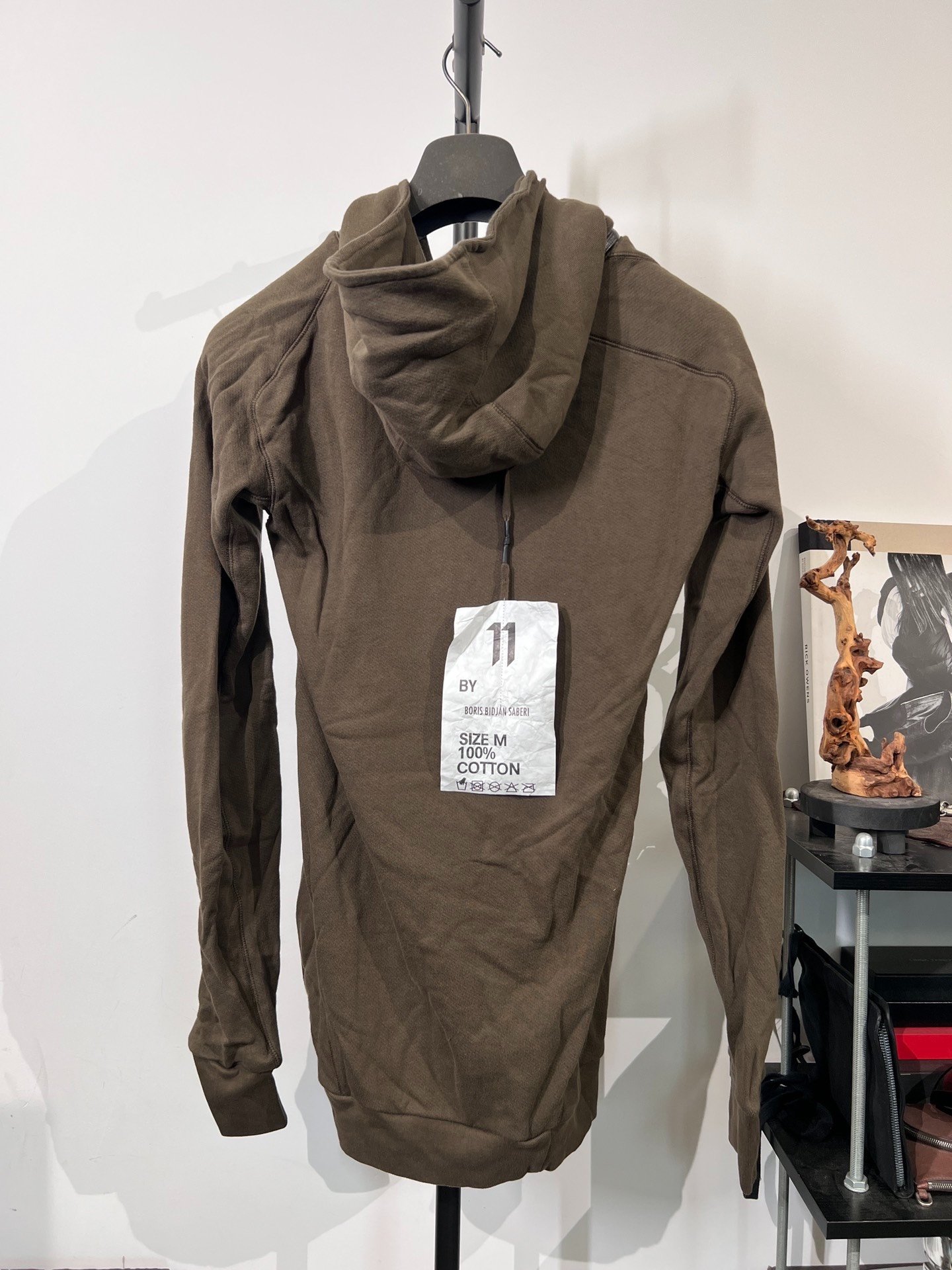 Boris Bidjan Saberi 11by bbs Detachable Hoodie — front