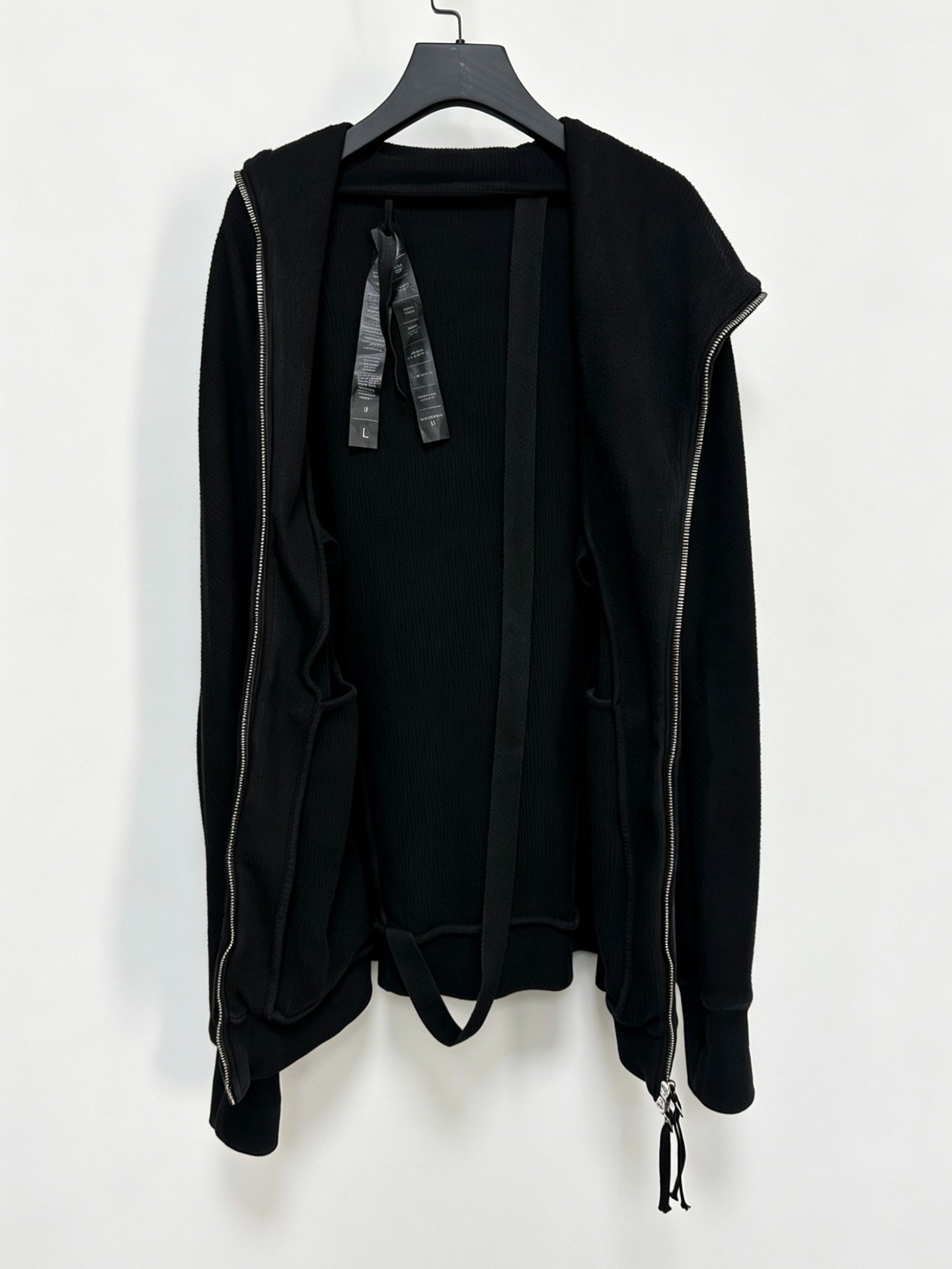 Boris Bidjan Saberi Ninja High Neck Hoodie — detail