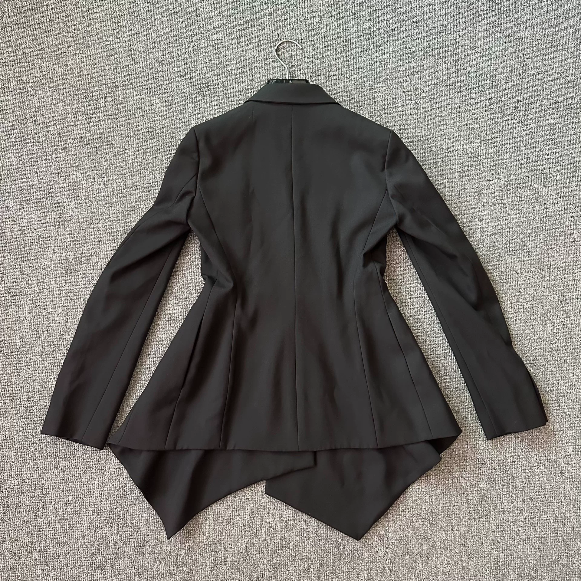Dior Structured Waist Button Blazer — back