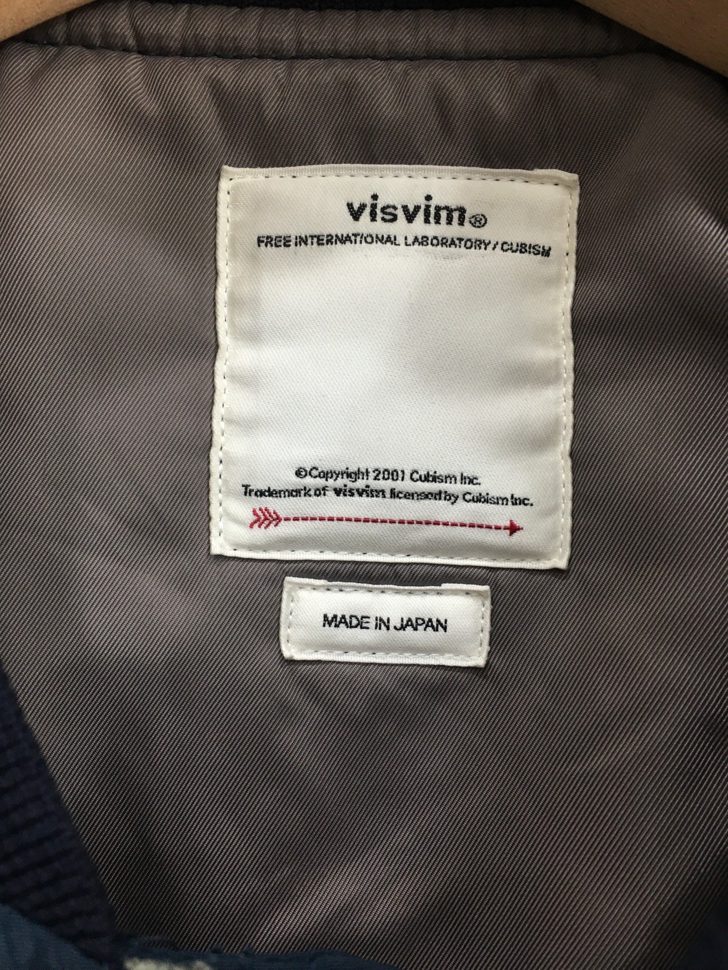 visvim 23AW Thorson MA1 Flight Jacket — detail