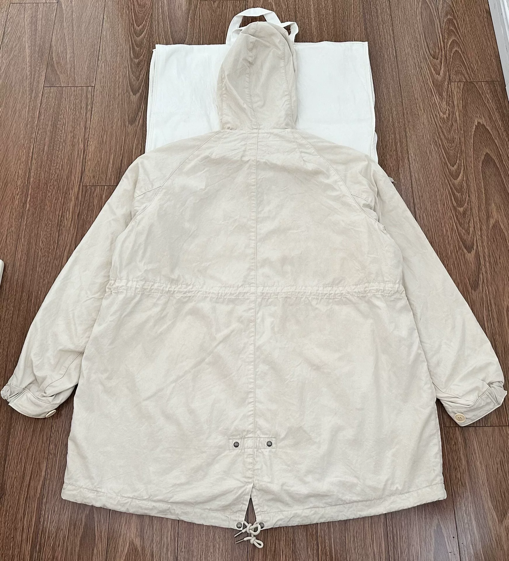 VISVIM Dorset Fishtail Parka Half-Zip — front