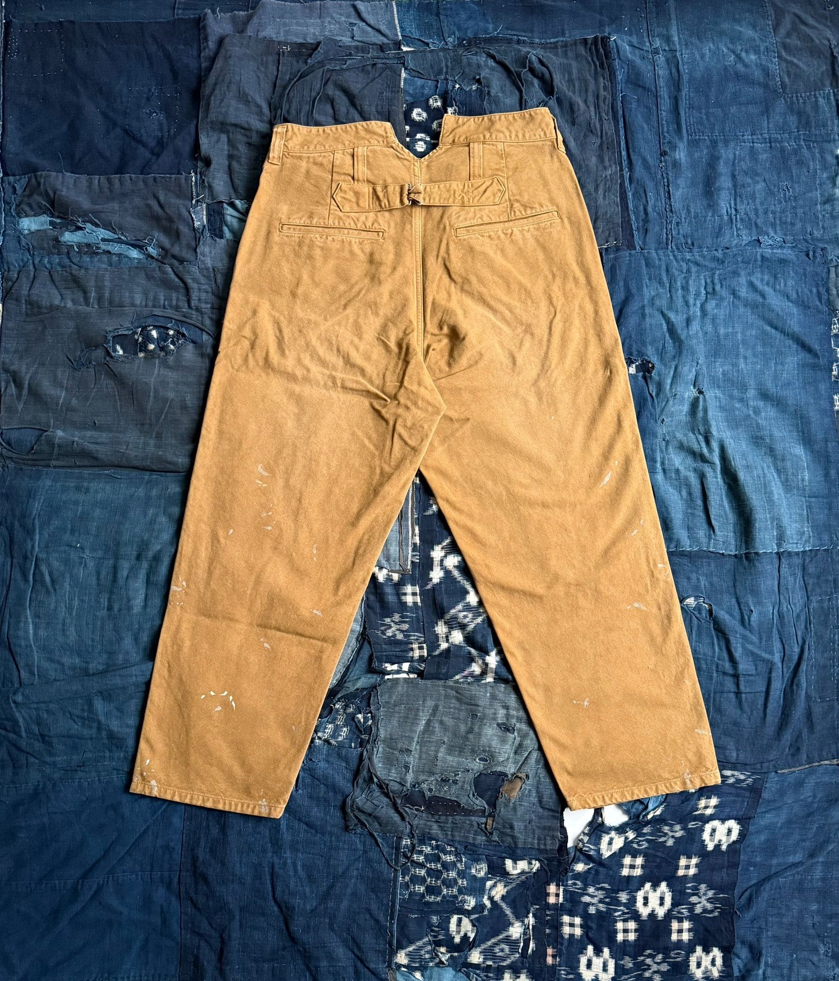 VISVIM 26SS TILLER PANTS DMGD — front