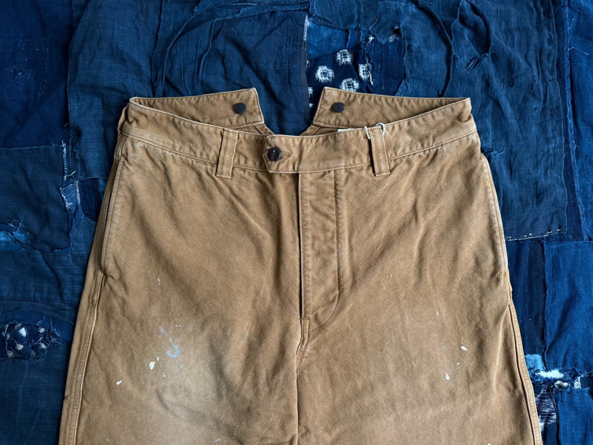 VISVIM 26SS TILLER PANTS DMGD — label